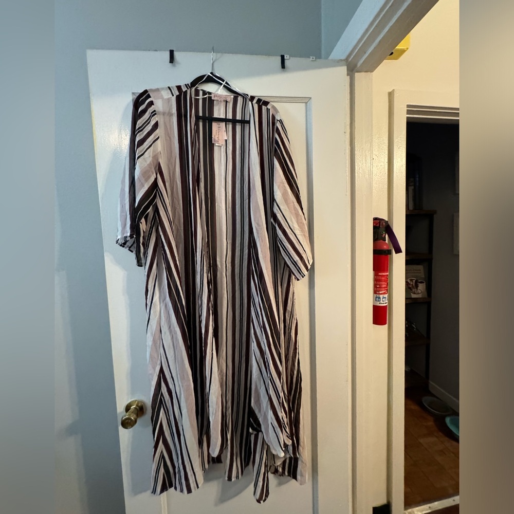 Marina Striped Kimono